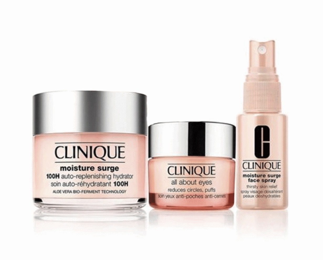 ست آبرسان دوی گلو – کلینیک (Deep Hydration Endlessly Dewy Glow – Clinique) - نازی بیوتی