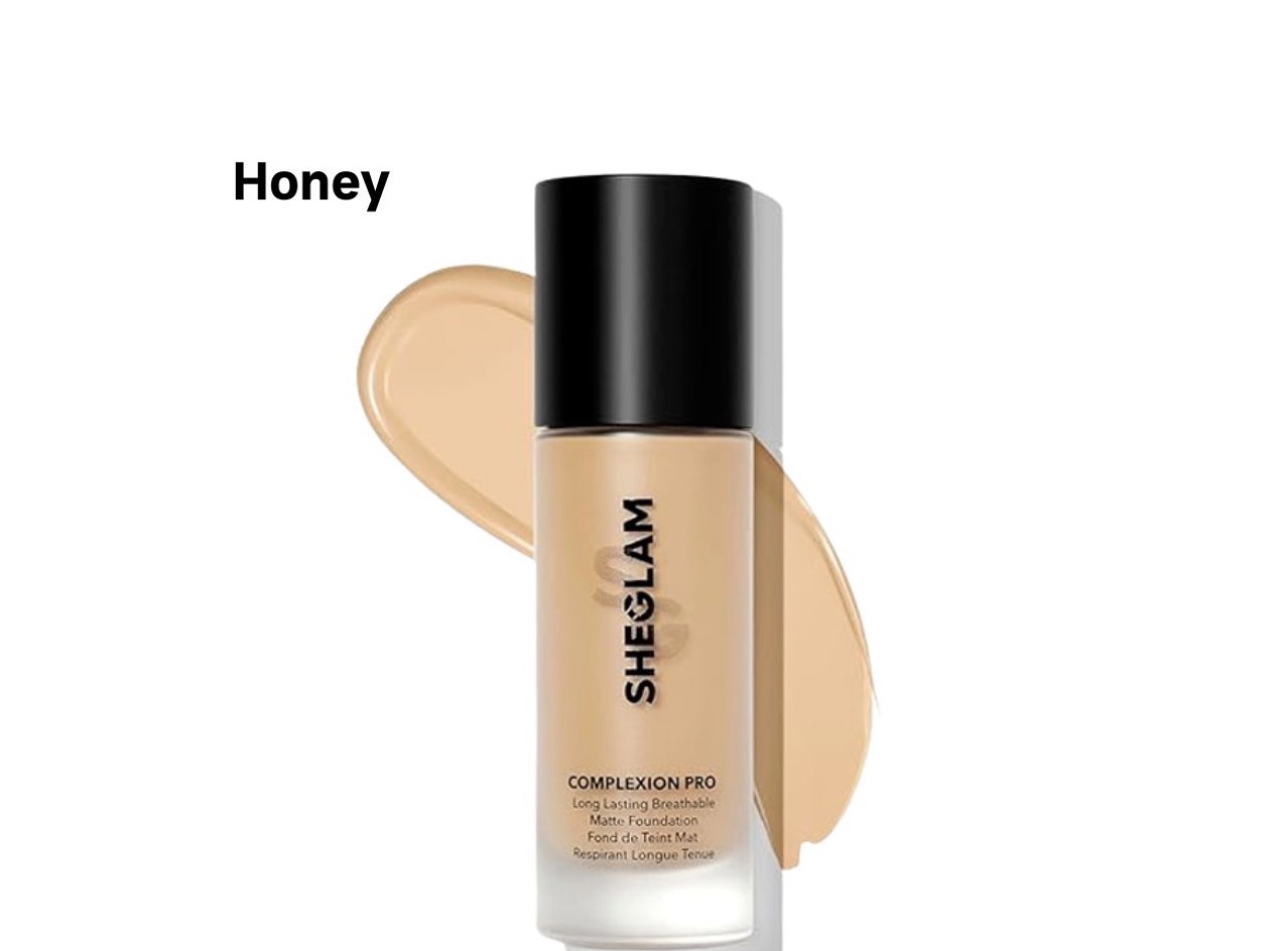 کرم پودر بادام و مات شیگلم رنگ Honey پوست چرب و مختلط - نازی بیوتی