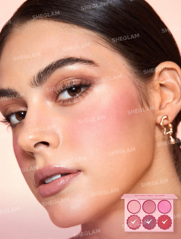 پالت رژگونه پودری شیگلم مدل Blushing Bouquet - نازی بیوتی