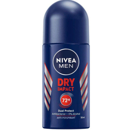 رول ضد تعریق مردانه نیوآ Dry Impact 72H 50ml - نازی بیوتی