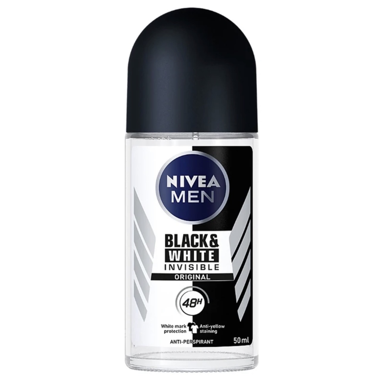 رول ضد تعریق مردانه نیوآ Invisible Black & White 50ml - نازی بیوتی