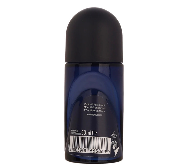 نمای جانبی رول ضد تعریق نیوآ Deep Darkwood 50ml - نازی بیوتی